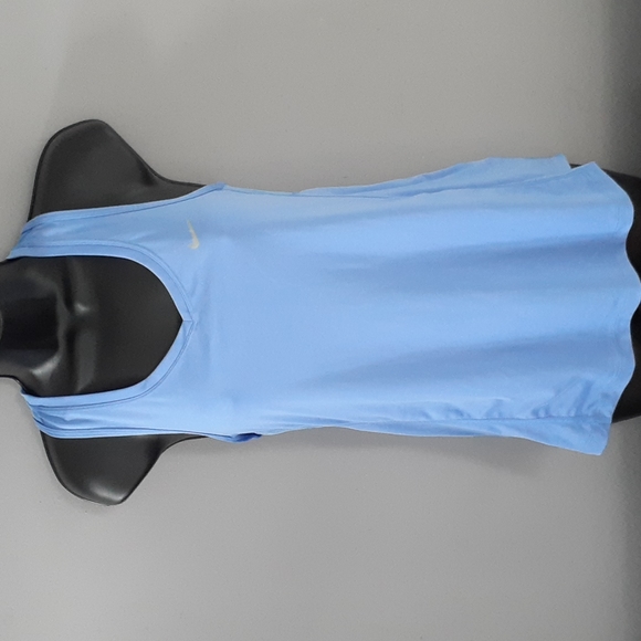 Nike Tops - Nike running dri fit blue tank top Size M
